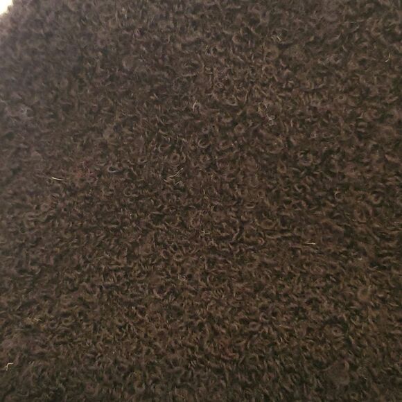 WOOL BLEND WINTER HAT TEXTURED BRIM WOMEN'S TEDDY BEAR TEXTURE - Picture 3 of 5